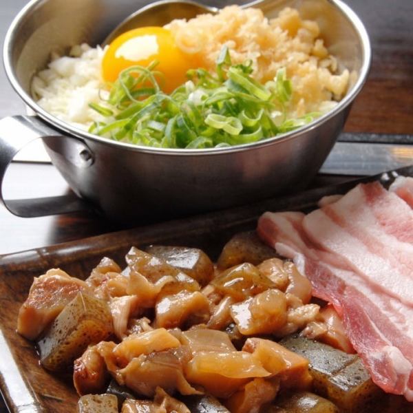 当店人気No1！すじ豚お好み焼