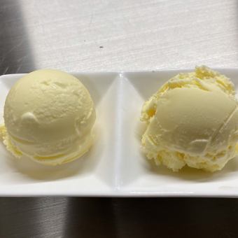 バニラアイス