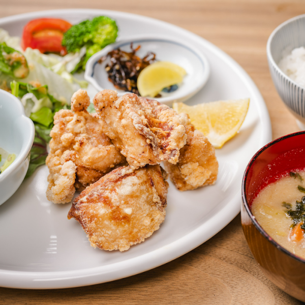 Fried fried chicken set