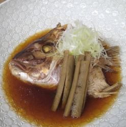 鯛のあら炊き