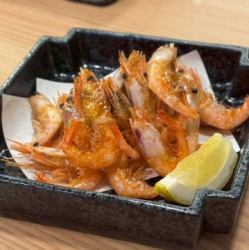 甘海老の唐揚げ