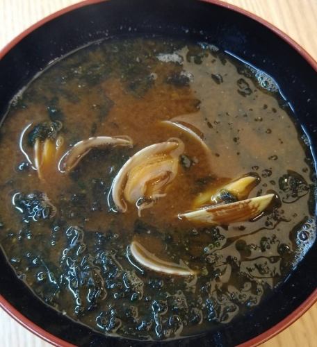 蛤蜊紅味噌湯