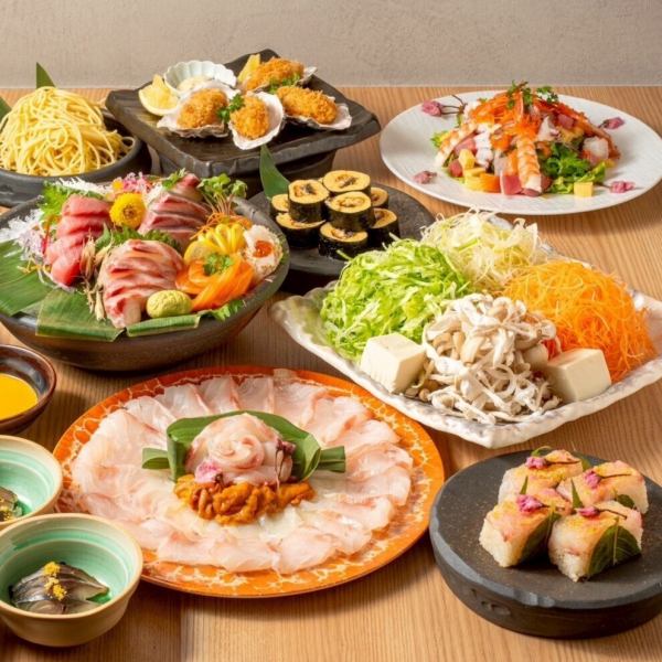 【記念日・デート・接待・宴会などにぴったりの特別なコースの数々をご用意しております♪】