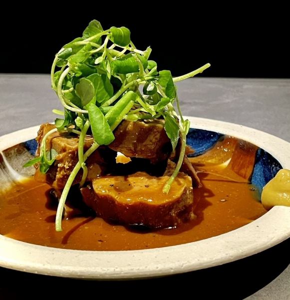 【牛タン柔らかみそ煮】