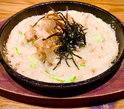 山芋とろろ鉄板焼き