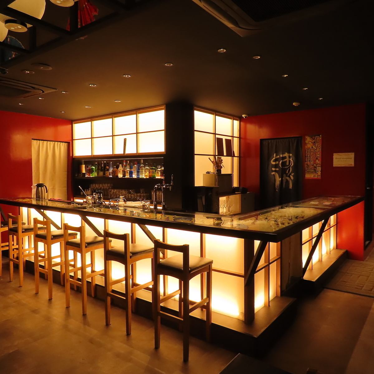 [30 seconds walk from Exit A4 of Asakusa Station] Enjoy Japanese food, wine, cocktails, etc. in a fantastic space!