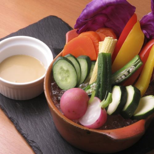 有機野菜のバーニャカウダ