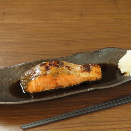 Salmon teriyaki