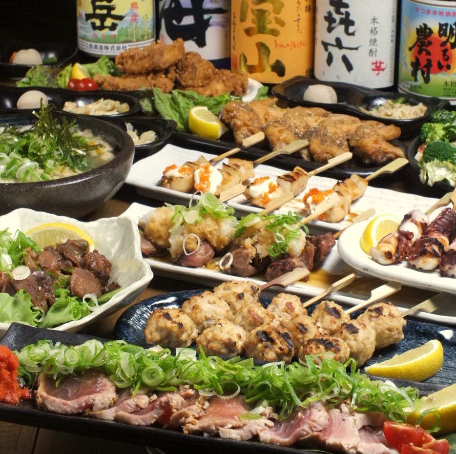 飲放付コース4000円～!!10名様以上で幹事1名様無料です!!