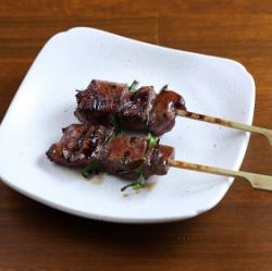 牛ニラレバー焼き