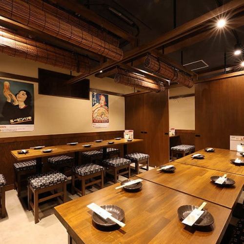 個室完備！25名様までOK！