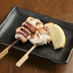 アオリゲソ塩焼き