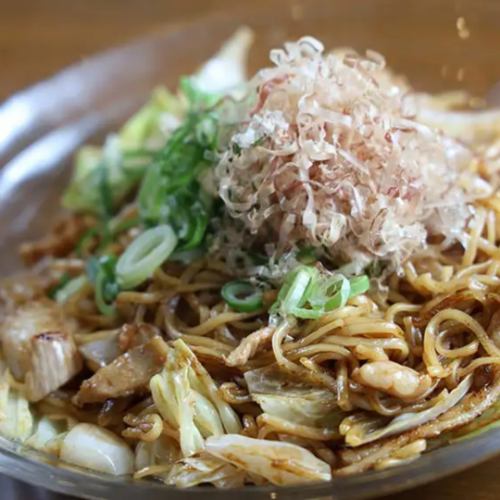 ホルモン焼きそば