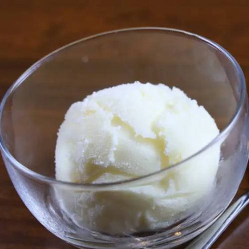 バニラアイス