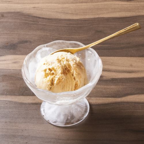 [Ice cream] Black soybean flour