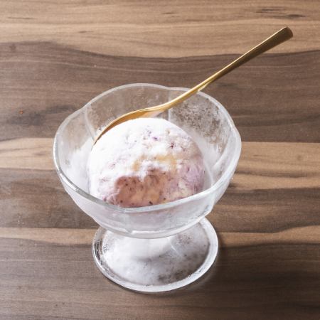[Ice cream] Blueberry cheesecake