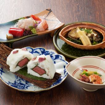 3月4月　四季懐石 　   お一人様　16,000円　