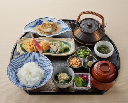 野洞黑茶泡御膳