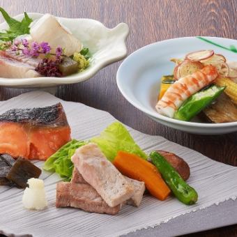 6・7月　昼懐石 　 6,600円