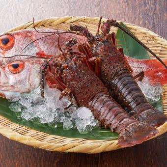 【堪能懐石】　のどぐろ・伊勢海老　 お一人様22,000円　※3日前要予約