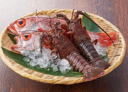 【堪能懐石】 のどぐろ・伊勢海老 お一人様22,000円 ※3日前要予約