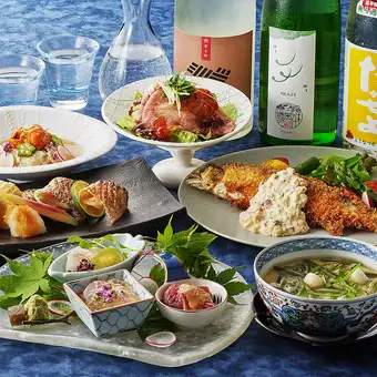 8月 和奏懐石 (お料理のみ) お一人様7,700円