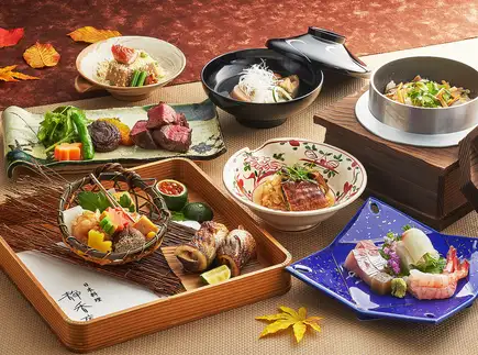 September & October: Seasonal Kaiseki Course - ¥16,000 per person