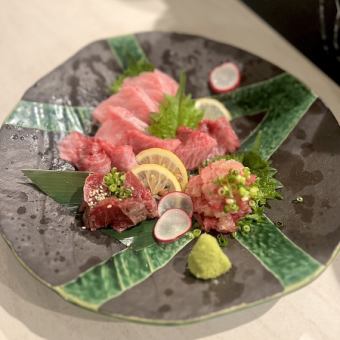 刺身三点盛り