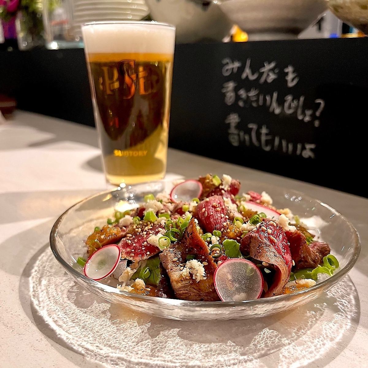 自家製イレブン餃子・桜姫鶏の唐揚げ等全7品！120分飲放付4000円