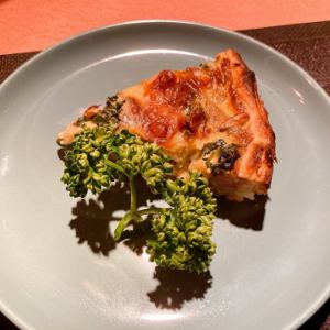 ほうれん草とベーコンのキッシュ