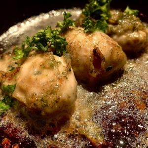 牡蠣のムニエル