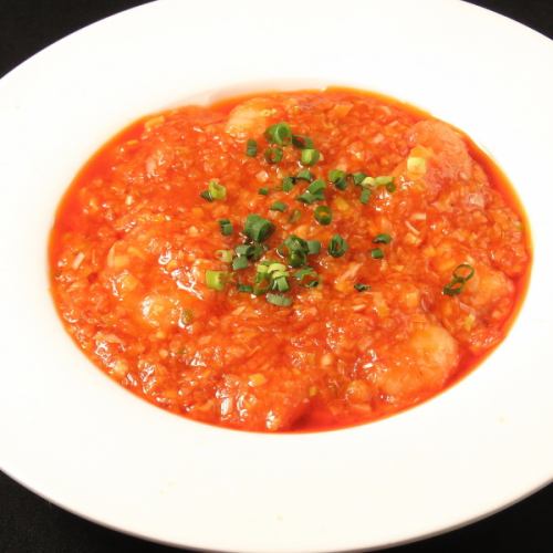 Shrimp chili sauce regular / half