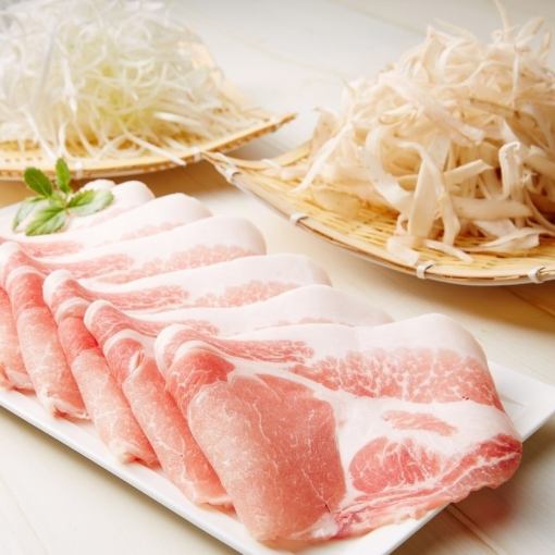 WEB weekdays only [All-you-can-eat tender pork loin course] Adults 2,000 yen (tax included)