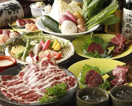 [Early Bird Year-End Party Discount! Includes Half-Portion Yukhoe] Sakura Nabe Miyabi Course, 2-hour all-you-can-drink, 11 dishes total, ¥12,200 → ¥10,000 (tax included)