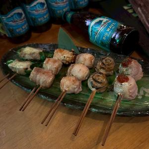 고기 롤 오마카세 모듬