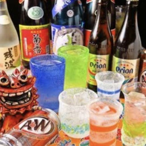 単品飲み放題は朝まで◎