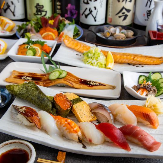 All 8 dishes with all-you-can-drink draft beer for 4,480 yen