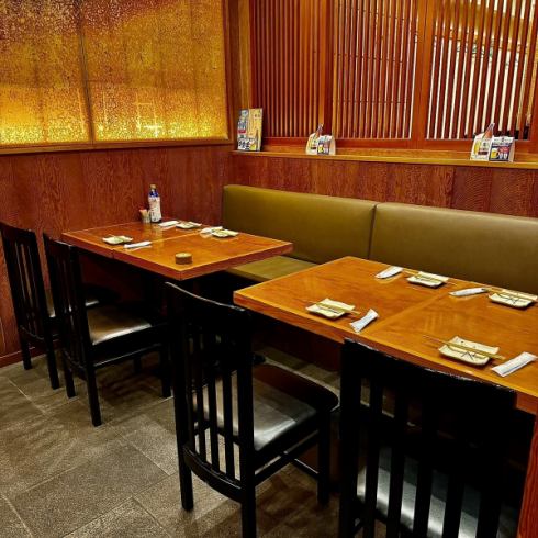 一体感のあるテーブル完全個室♪
