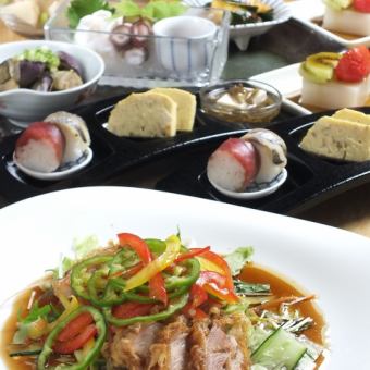 [Enjoy seasonal ingredients ♪ Seasonal Omakase Banquet Course] Total 7 dishes 3500 yen