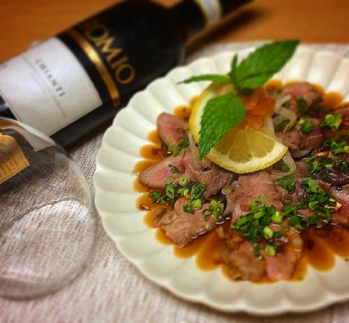 和食屋さんの【牛たたき】