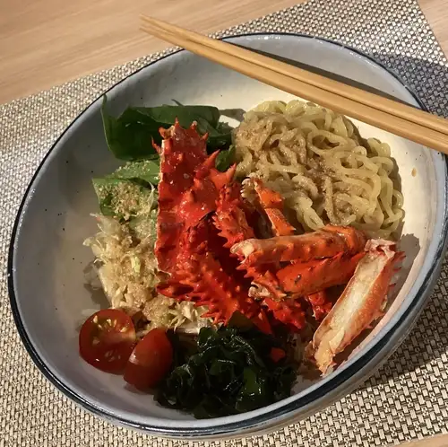 花崎蟹肉拉面沙拉