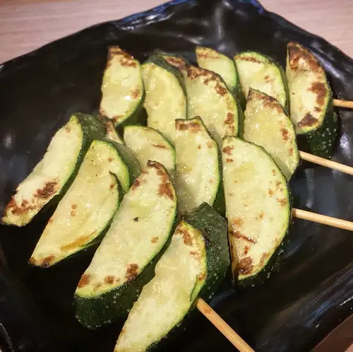 串焼きズッキーニ