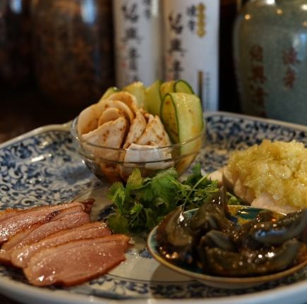 ◆无限畅饮宴会套餐◆虾仁蛋黄酱、烧麦等人气中华料理(共8道)