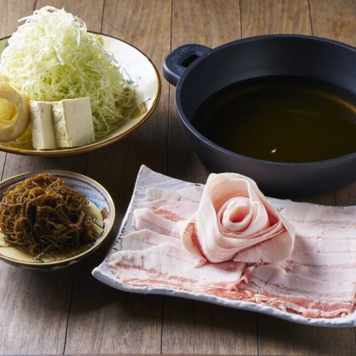 人気店のしゃぶしゃぶをこの一軒で。