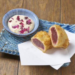 鮮嫩鮪魚排佐柴犬醃漬塔塔醬