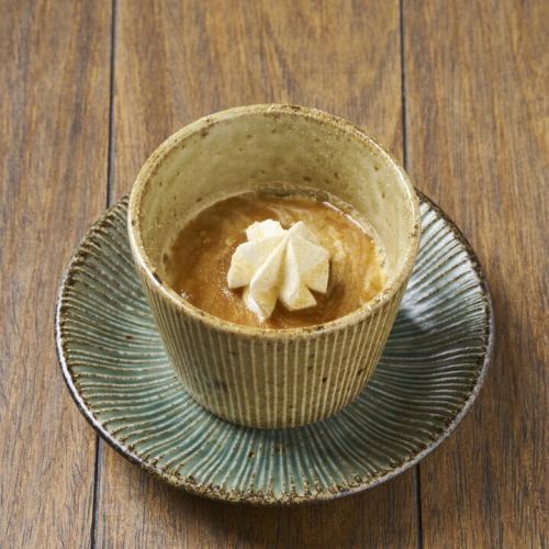 自家製黒糖きな粉プリン