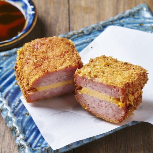 スパムチーズカツ