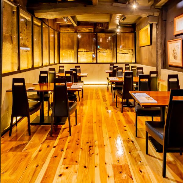 [Medium-sized and large-scale banquets are also possible!!] Table seats are also available!! The building, which was originally a sake brewery, has been renovated, so enjoy your meal in an extraordinary space that is different from usual. Enjoy!! Luxurious space x Luxurious food ◎◎ Please spend a wonderful time!!