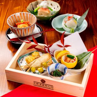 [Recommended for sake lovers!] Set of 3 types of Daiginjo sake and food