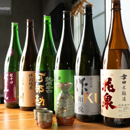全国各地の地酒あります◎